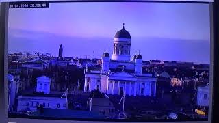 Helsinki City Finland Ship  Viking Line Webcam Live [upl. by Esirahs]