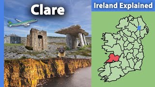 County Clare Ireland Explained [upl. by Atteuqahc765]