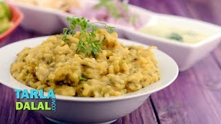 Spicy Green Moong Dal Khichdi by Tarla Dalal [upl. by Azmuh]