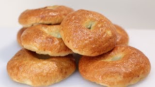 How to Make Bagels  Easy Homemade From Scratch Bagel Recipe [upl. by Herman]