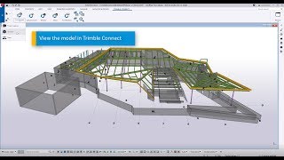 Tekla Structures to Trimble Connect Uploading Models [upl. by Dellora]