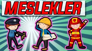 İngilizce Meslekler  Jobs For Kids  Lets Learn Jobs  İngilizce Meslekler Konu Anlatımı [upl. by Otila111]