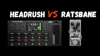 Headrush Black op vs Wampler Ratsbane [upl. by Shira543]