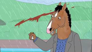 BoJack Horseman downer ending  death grips scene [upl. by Nuzzi]