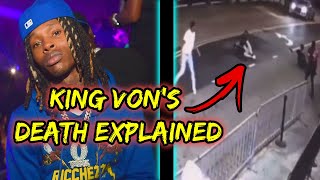 King Vons Murder Explained What Happened To King Von Explained [upl. by Diena]