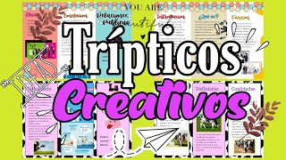 Trípticos CreativosWORD💡🐮¡Sin medidas [upl. by Maritsa]