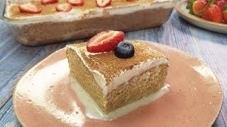 Torta de tres leches • Postres peruanos  BUENAZO [upl. by Ernesto]