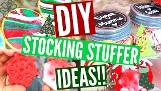 DIY STOCKING STUFFERS  Easy amp Affordable Stocking Stuffer Ideas [upl. by Dewie]