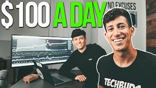 HOW TO MAKE 100 A DAY AS A BEGINNER INVESTOR [upl. by Ivonne669]