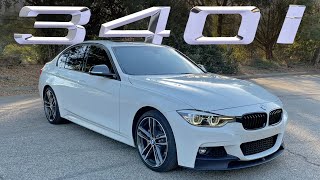 2018 BMW 340i ZHP Review The Perfect Used Baby M3 [upl. by Odracer192]