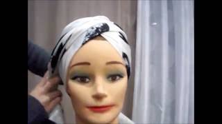 comment nouer un foulardPartie2 turban tutorial [upl. by Mauceri]