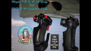 Virpil VFX F14 Grip VS VKB F14 Combat Grip [upl. by Eanaj]