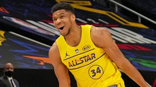 Micd Up Giannis Antetokounmpo NBA AllStar 2021  Kobe Bryant AllStar MVP [upl. by Edmanda]