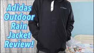 Adidas Terrex AX Rain Jacket Review Worth it [upl. by Aires]