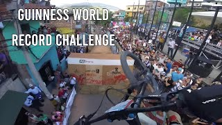 Guiness World Record Downhill CHALLENGE Medellin Comuna 13 [upl. by Htirehc730]