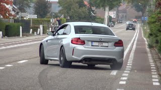 BMW M2 Competition  Accelerations Drifts amp Burnouts [upl. by Yerak]