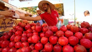 Morocco Street Food  MARRAKESHS BEST STREET FOOD GUIDE CRAZY Halal Food tour in Morocco [upl. by Aksel91]