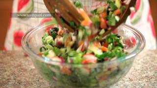 Fattoush Salad Healthy Salad recipe [upl. by Nhtanhoj]