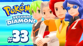 Pokemon Brilliant Diamond Part 33 ELITE FOUR Gameplay Walkthrough [upl. by Haye720]