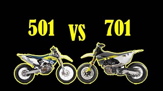 Why I bought a 2020 Husqvarna 701 SM vs FE501S [upl. by Acceb312]