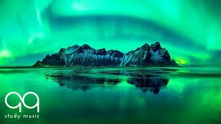 Aurora Borealis amp Northern Lights Music 🔵 Ambient Sounds and Relaxing Music [upl. by Gelhar]