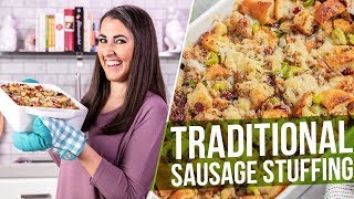 Traditional Sausage Stuffing [upl. by Anneh]