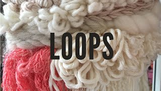 Weaving Technique Loops [upl. by Enaud]