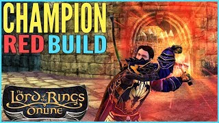 LOTRO Champion Guide Red Line Trait Build  LevelingDPS [upl. by Oitaroh]