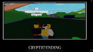 how to get cryptic ending in roblox npcs are becoming smart [upl. by Aicileb]