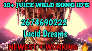 🔥Most Popular JUICE WRLD Music Codes IDS Roblox 20212022 ✅ WORKING [upl. by Gnav922]