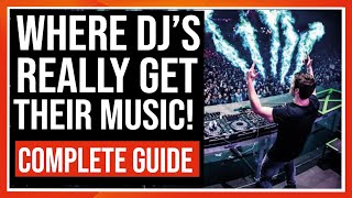 WHERE DO DJs GET THEIR MUSIC  COMPLETE GUIDE 2021 [upl. by Uhayile808]