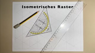 Isometrisches Raster zeichnen [upl. by Lanie247]