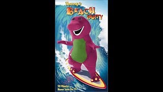 Barney Home Video Screener Barneys Beach Party [upl. by Herzen979]