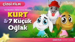 Adisebaba Çizgi Film Masallar  Kurt ve 7 Küçük Oğlak [upl. by Marvella880]