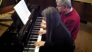 Smetana  Vltava Moldau for piano four hands [upl. by Tiffi367]