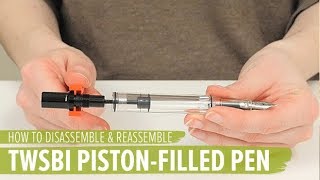 How to Disassemble amp Reassemble a TWSBI PistonFilled Pen [upl. by Barbabra]