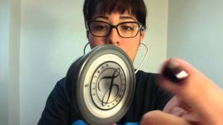 How to USE and CLEAN a Stethoscope [upl. by Frederico]