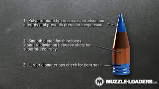 PowerBelt™ ELR Bullets Overview  MuzzleLoaderscom [upl. by Heshum]