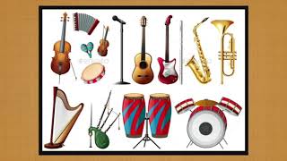 Musical Instrument guessing game [upl. by Aicatan]