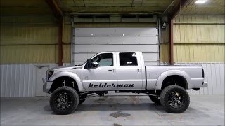 Kelderman Super Duty 810quot Air Suspension Lift KitRaiseLower [upl. by Lorilee]