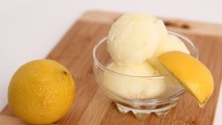 Homemade Lemon Sorbet Recipe  Laura Vitale  Laura in the Kitchen Episode 612 [upl. by Trini]