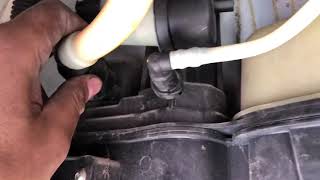 Leak Detection Pump Replacement P2402 Code 2013 VW Passat 2 5L [upl. by Tung]