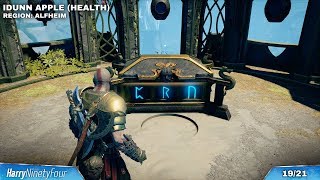 God of War  All Nornir Chests Locations Guide amp How to Open Them Nornir Chest Walkthrough [upl. by Ecirahs223]