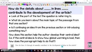 Questions Types on the ELA test [upl. by Hsitirb]