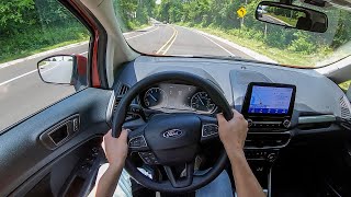 2021 Ford Ecosport SE 4WD  POV Test Drive Binaural Audio [upl. by Smoht701]