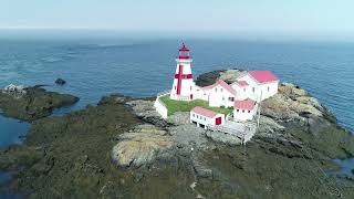 Short Film of East Quoddy Head Harbor Lighthouse Campobello Island 2019 visitcampobelloislandcom [upl. by Lette]