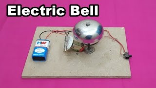 How to Make a Simple Electric Bell at Home  Easy Tutorials [upl. by Theola835]