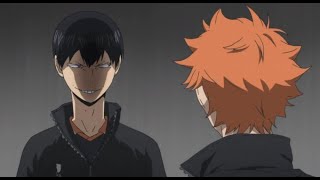 Hinata vs Kageyama  HAIKYUU [upl. by Bounds395]