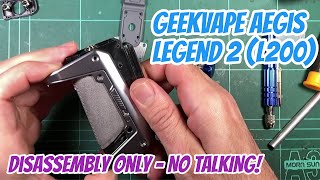 Geekvape Aegis Legend 2 L200 Disassembly Only  NO TALKING [upl. by Hillman]