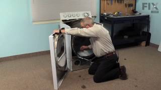 GE Dryer Repair – How to replace the Heating Element [upl. by Notle]